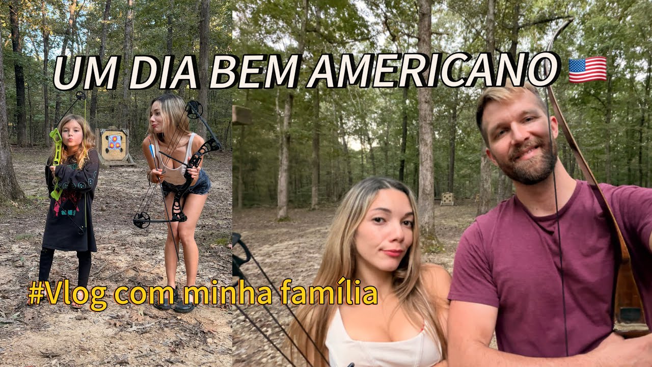 UM DIA BEM AMERICANO COM ELES! #vlog