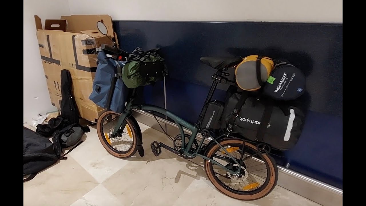 Bikepacking Maximum with the Brompton G Line