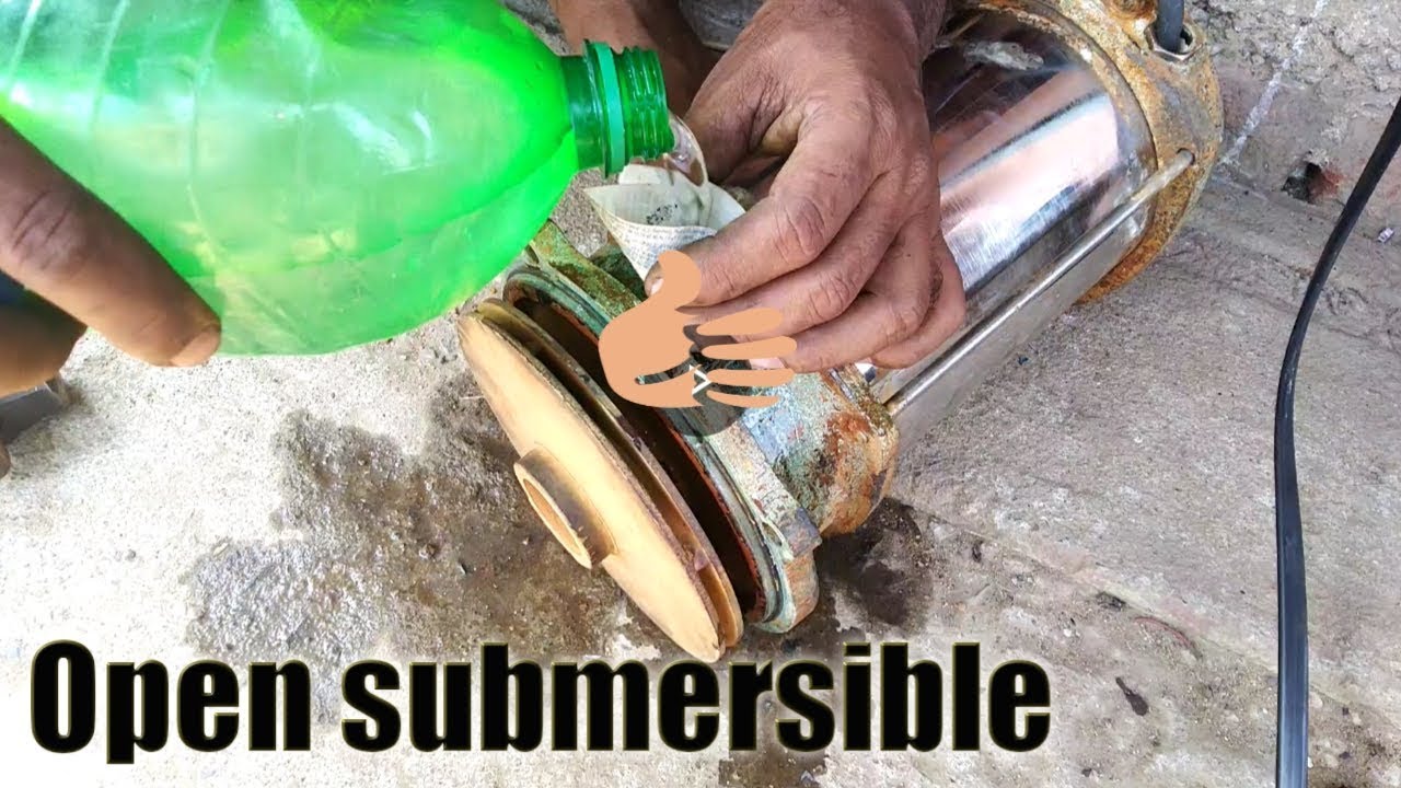 Submersible Water Pump Fitting Home || Open Water Submersible Motor Repair ||
