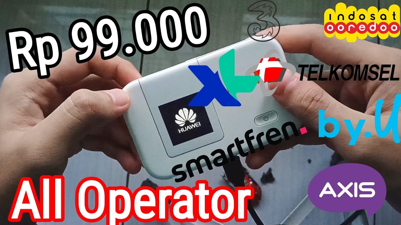 All Operator!!! - Cuma Rp 99.000 Saja - Unboxing dan Preview Modem WiFi Bolt Huawei e5372 di 2022