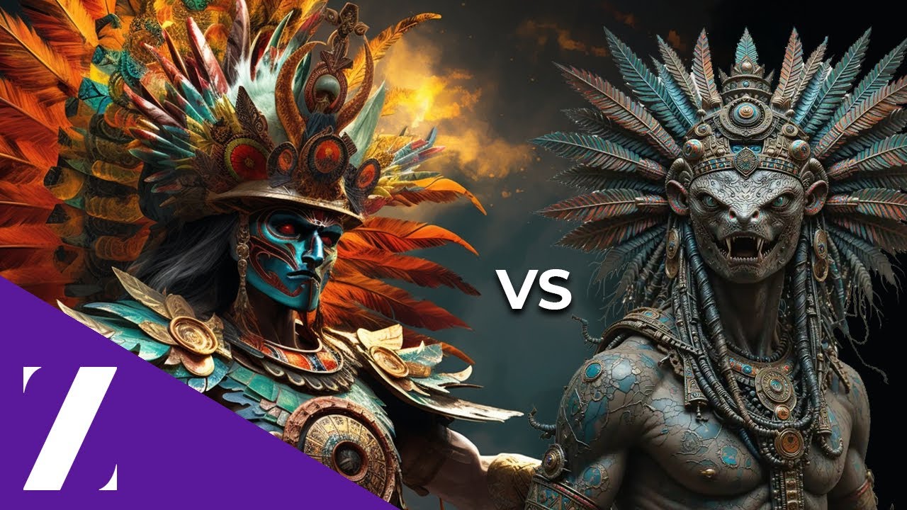 Huitzilopochtli vs. Quetzalc&oacute;atl  🐍 🪶 ☀️