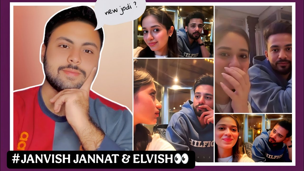 JANNAT & ELVISH | NEW JODI? | #JANVISH | CUTE INTERACTIONS & UNSEEN MOMENTS 👀| PAKISTANI REACTION