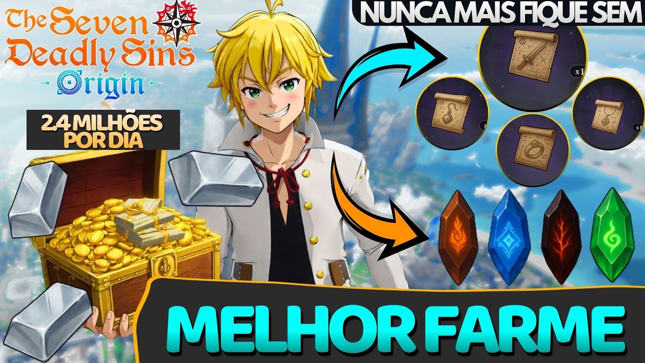 I made an SSR weapon thanks to this farm! Farm gold blueprint fragments all in one place! - 7DS O...
