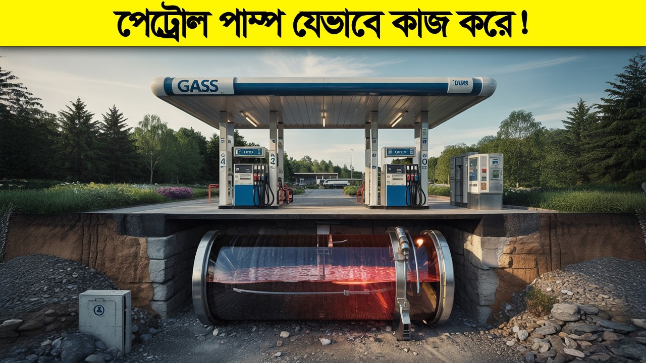 গ্যাস স্টেশন এবং পেট্রোল পাম্প এর গোপন ইঞ্জিয়ারিং !