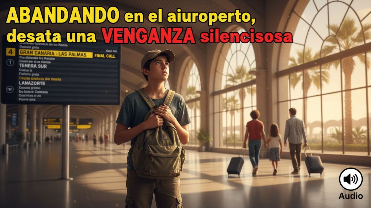 EL PADRE LO DEJÓ EN EL AEROPUERTO, REVELÓ LA TRAICIÓN FAMILIAR
