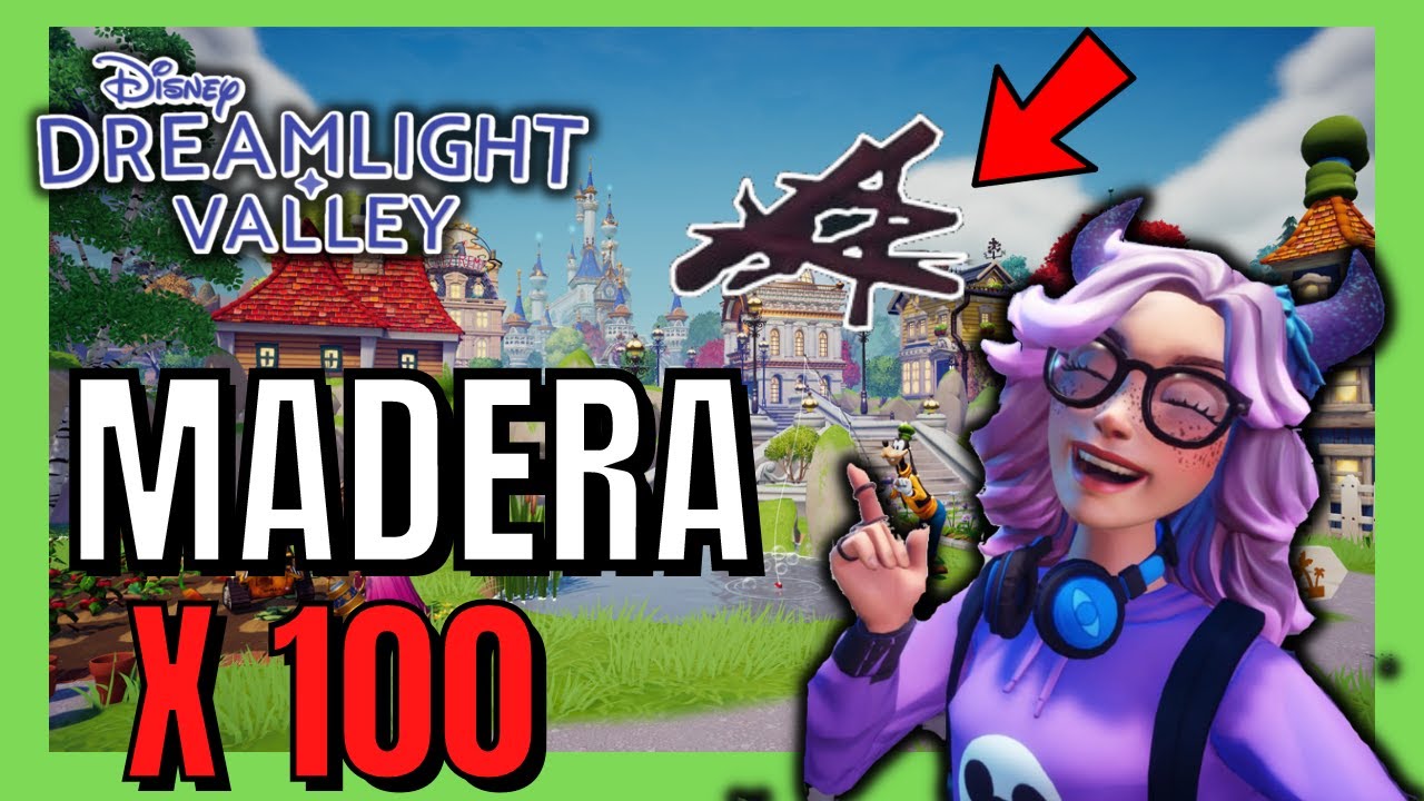 Como CONSEGUIR TODAS las MADERAS en Disney Dreamlight Valley *RAPIDO y F&Aacute;CILL*| CobayasGamer