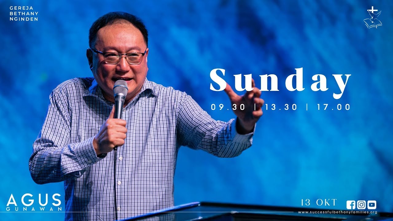 Ibadah Raya - Gereja Bethany Nginden - Pdt. Agus Gunawan