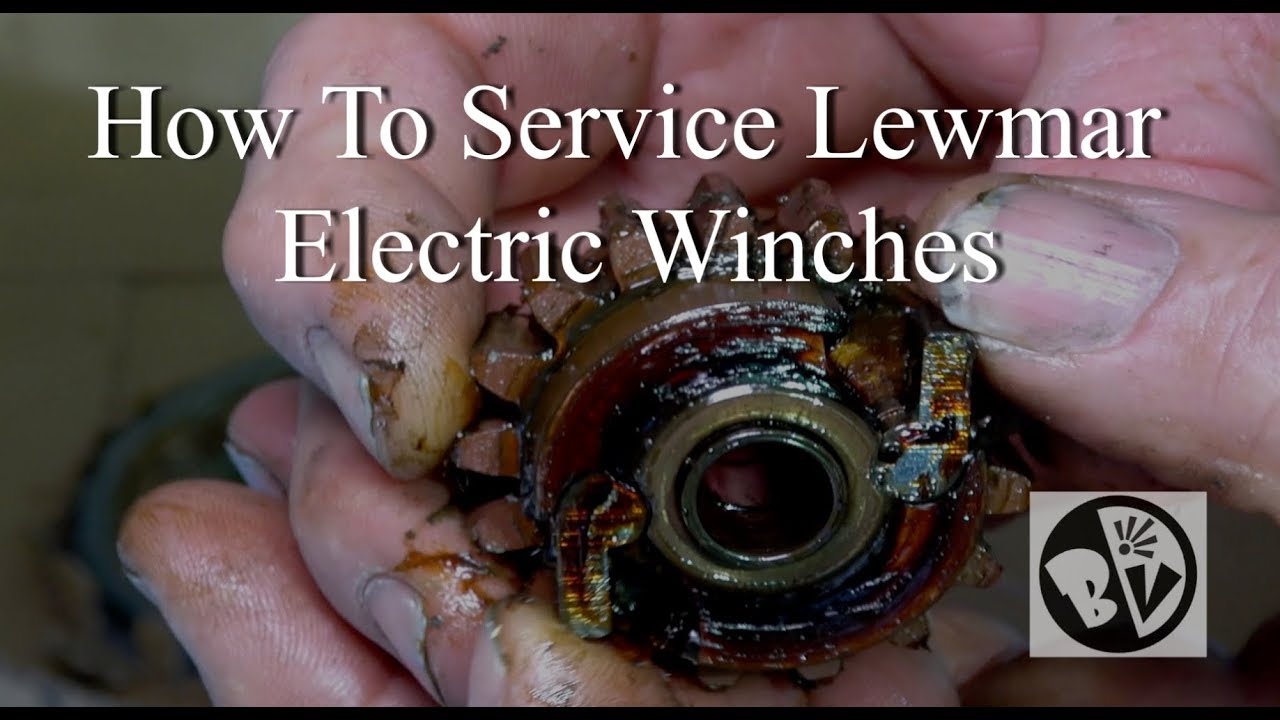 How to service lewmar electric winches