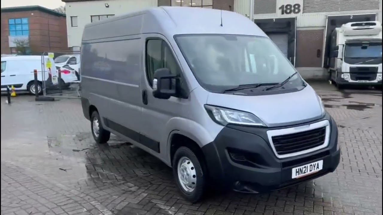 Silver van