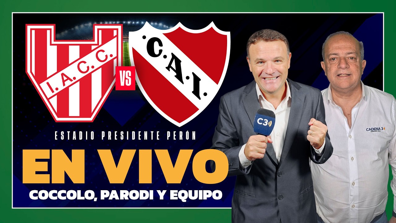 🔴 EN VIVO INSTITUTO vs INDEPENDIENTE | APERTURA | FECHA 11 | LA CADENA DEL GOL | Cadena 3