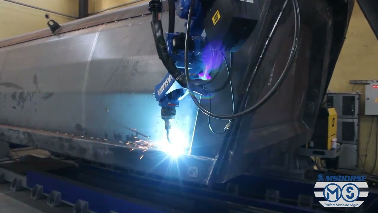 Tipper Body Robot Welding