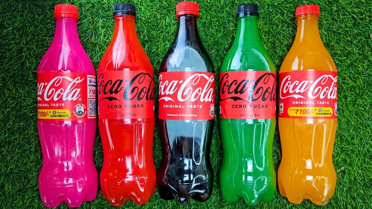 4K Coke Bottle ASMR | Relaxing American Soda Sounds