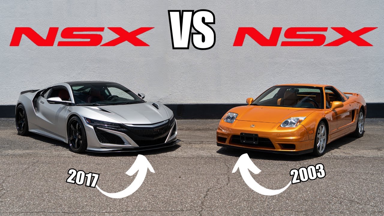 Driving BOTH Generations Of The Acura NSX | Comparison & REVIEW