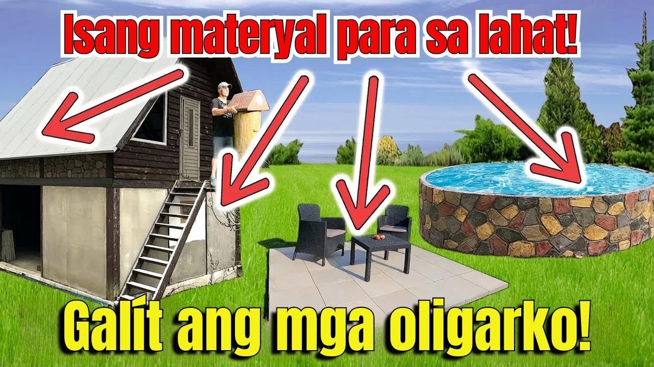 Sulit na panggawaing materyales para sa bahay at bakasyunan! DIY na tipid!