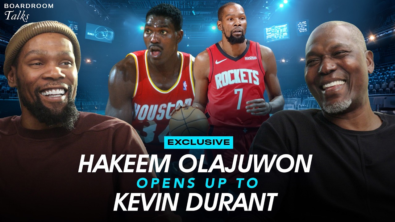 Kevin Durant Talks Hoops With Hakeem Olajuwon