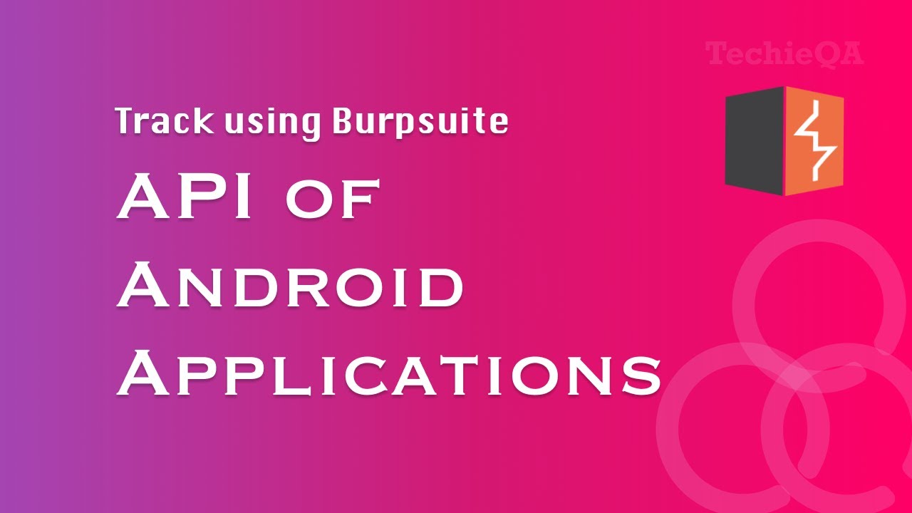 Burp Suite - Track API of any applications