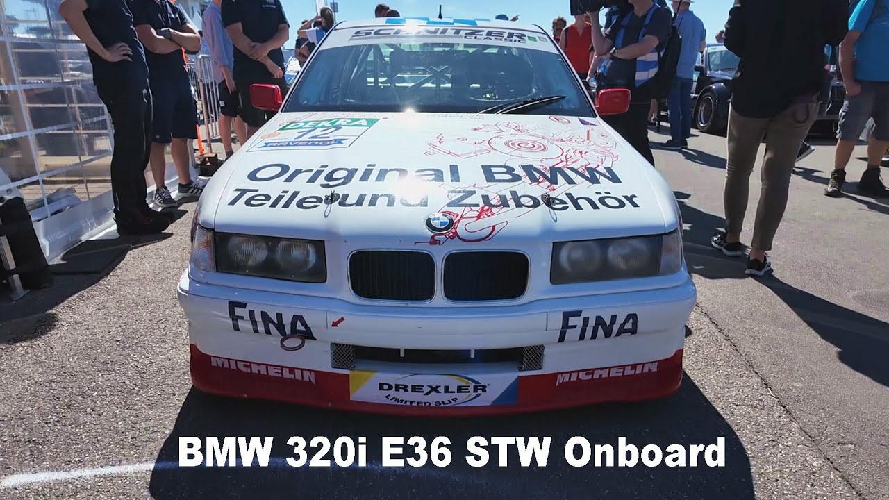 Onboard BMW 320i E36 STW Yannik Trautwein - 51. BELMOT OGP 2024 / Tourenwagen Golden Ära Race 2