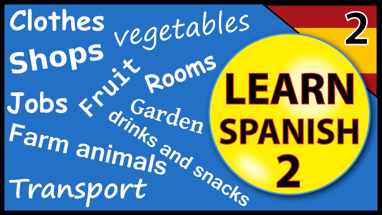 Learn Spanish for beginners:  Lesson 2