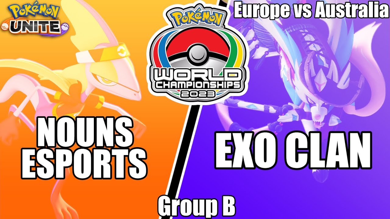 Nouns Esports vs EXO Clan - World Championships 2023 Group B | Pokemon Unite