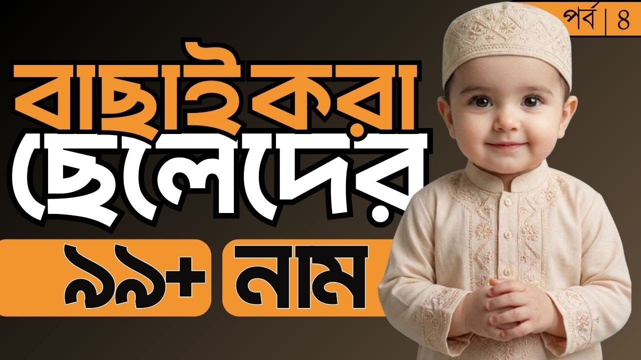ছেলেদের ইসলামিক নাম (পর্ব ০৪) | আধুনিক নাম ২০২৬ @WikiMuslimBD