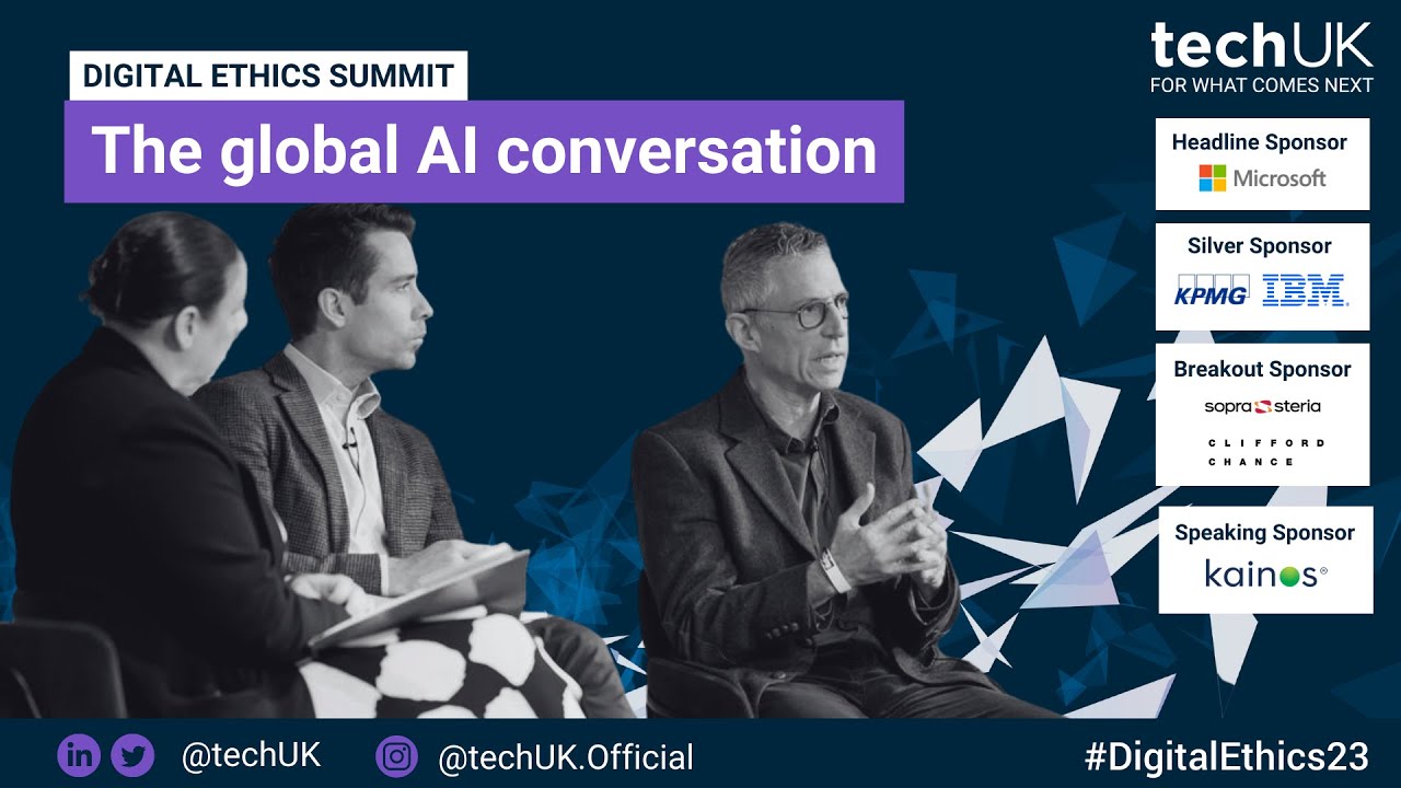 The global AI conversation  | #DigitalEthics2023