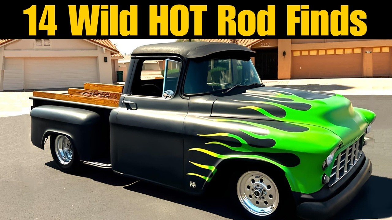 14 Cool and Wild Hot Rods for Sale! EPIC Classic LEGENDS!!