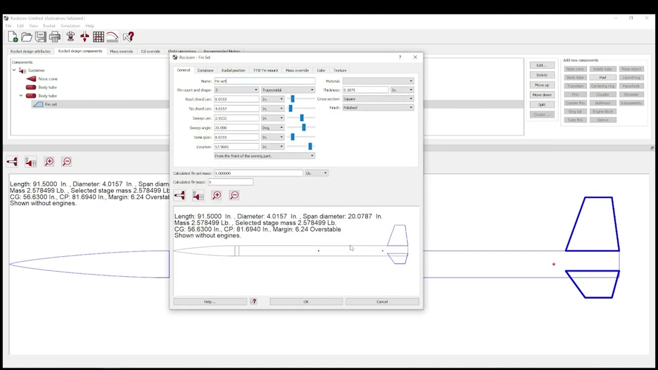 How to Make Custom Rocket Design Files | (Rocksim and OpenRocket)