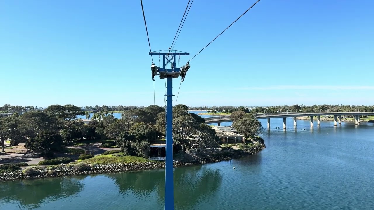 Skyride pt1 SeaWorld San Diego 2026