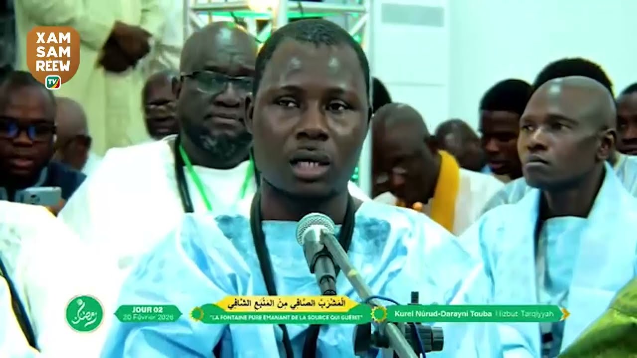 Prestation Kurel Nûrud Dârayni Hizbut Tarqiyyah Touba 2e Jour Ramadan 2026