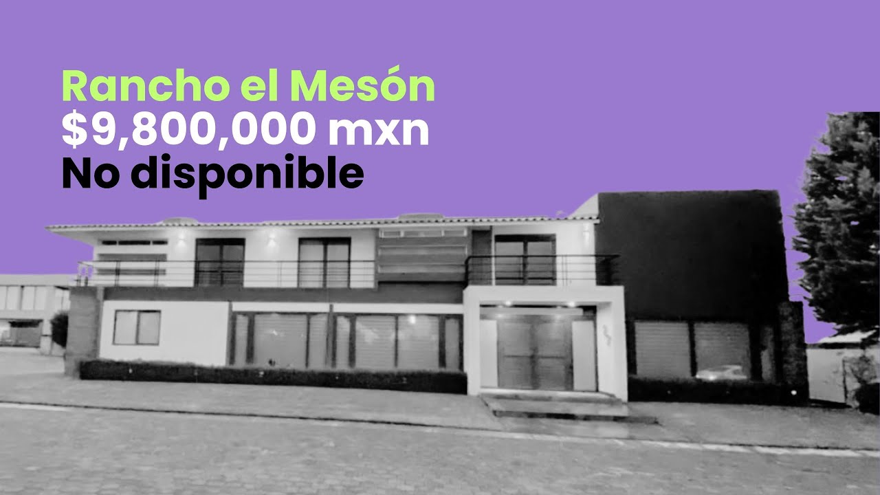 Mira el vestidor de 2 pisos 😱 Casa en Venta en Rancho el Meson Calimaya $9,800,000 MXN