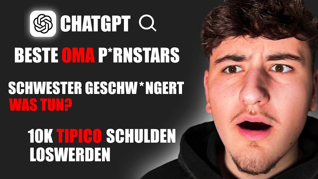 Ich ROASTE ChatGPT Suchverläufe von Zuschauern… (schmierig)