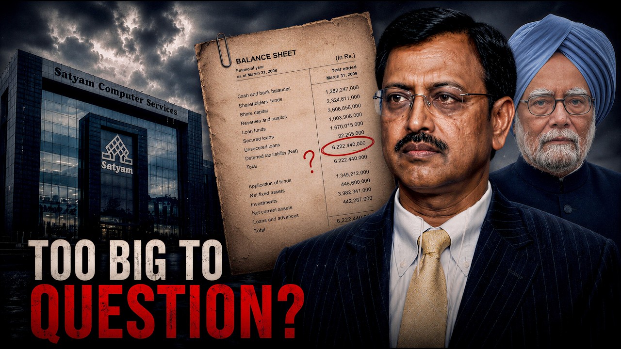 India's Biggest Corporate Fraud. Satyam Computers.