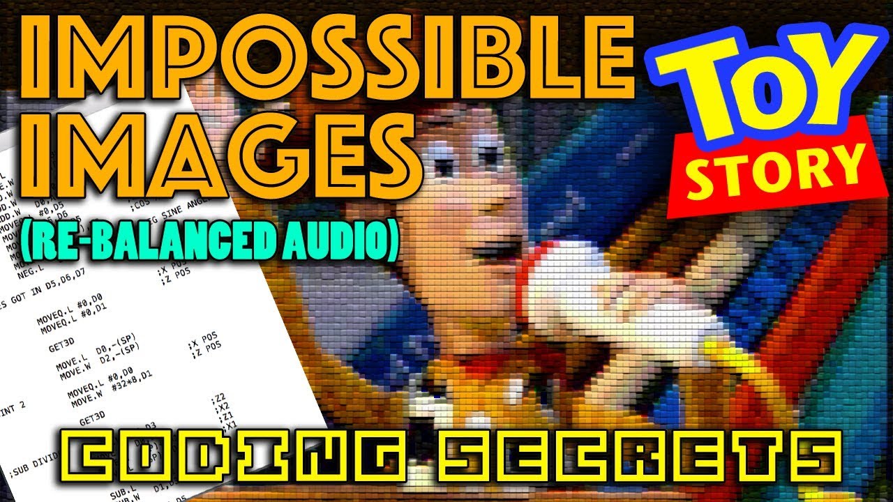 How TOY STORY displayed IMPOSSIBLE IMAGES on the SEGA Genesis (MegaDrive)