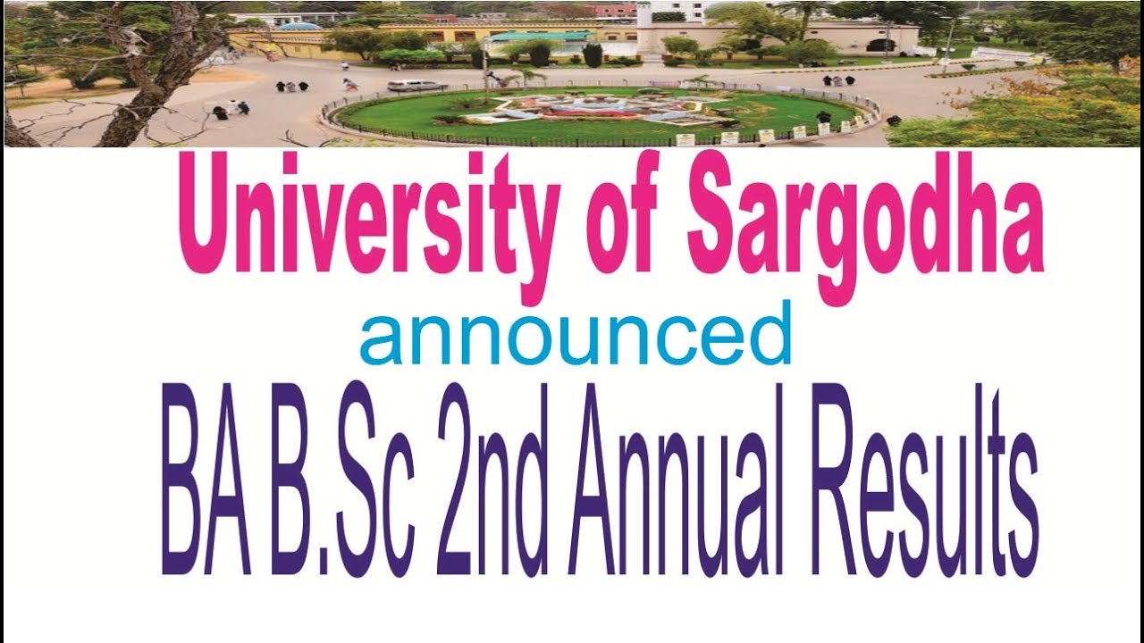 University of Sargodha Announces BA/B.Sc 2nd Annual 2018 Results