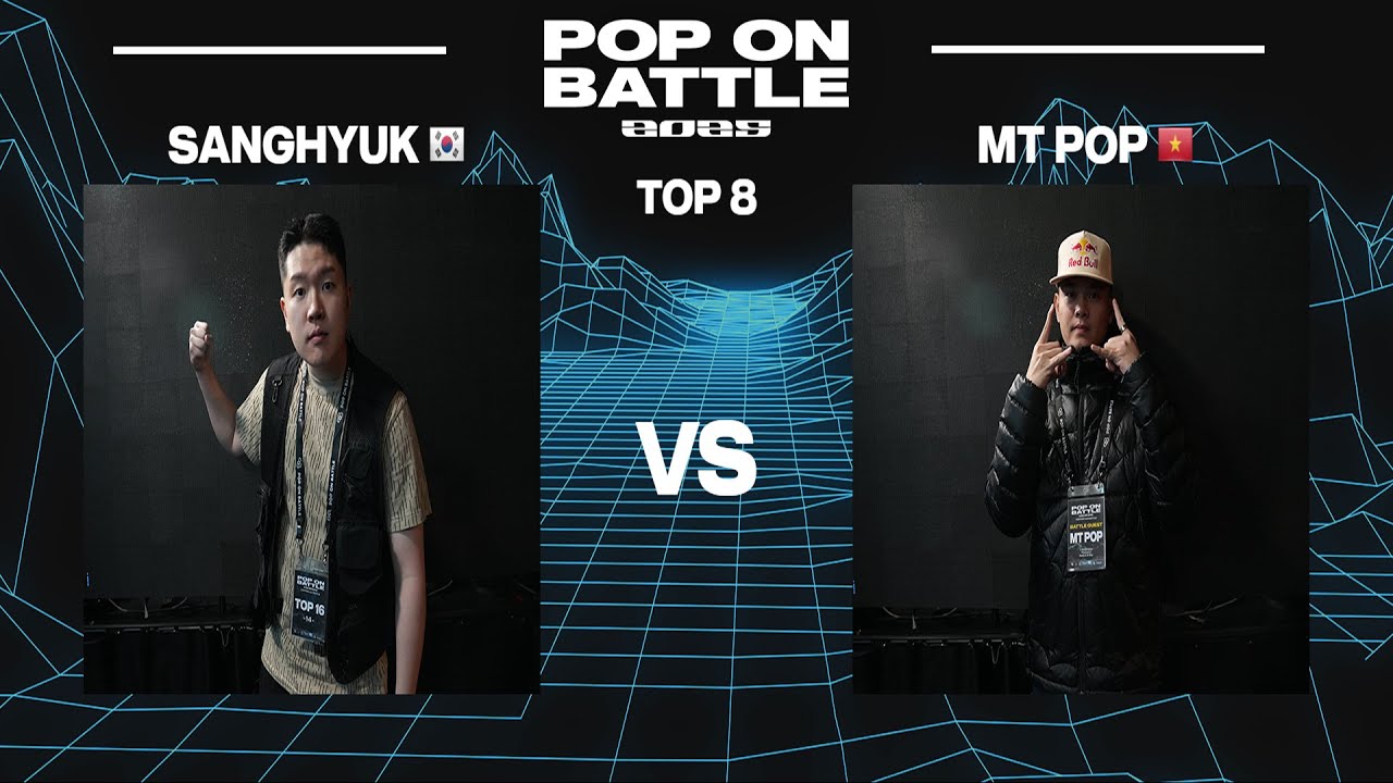 SANGHYUK vs MT POP｜TOP-8 @ POP ON BATTLE 2025｜LB-PIX