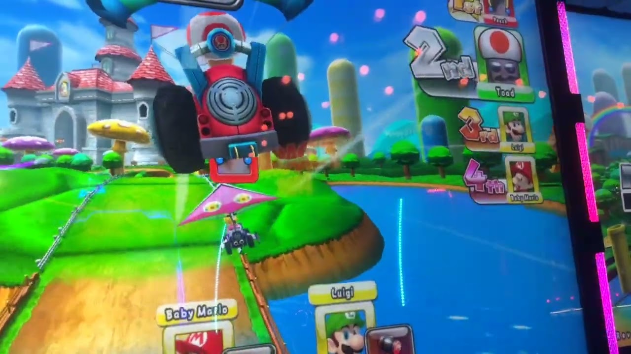 Bowen Hills Archie Brothers MarioKart (Myself As Toad + Ella As Peach) 