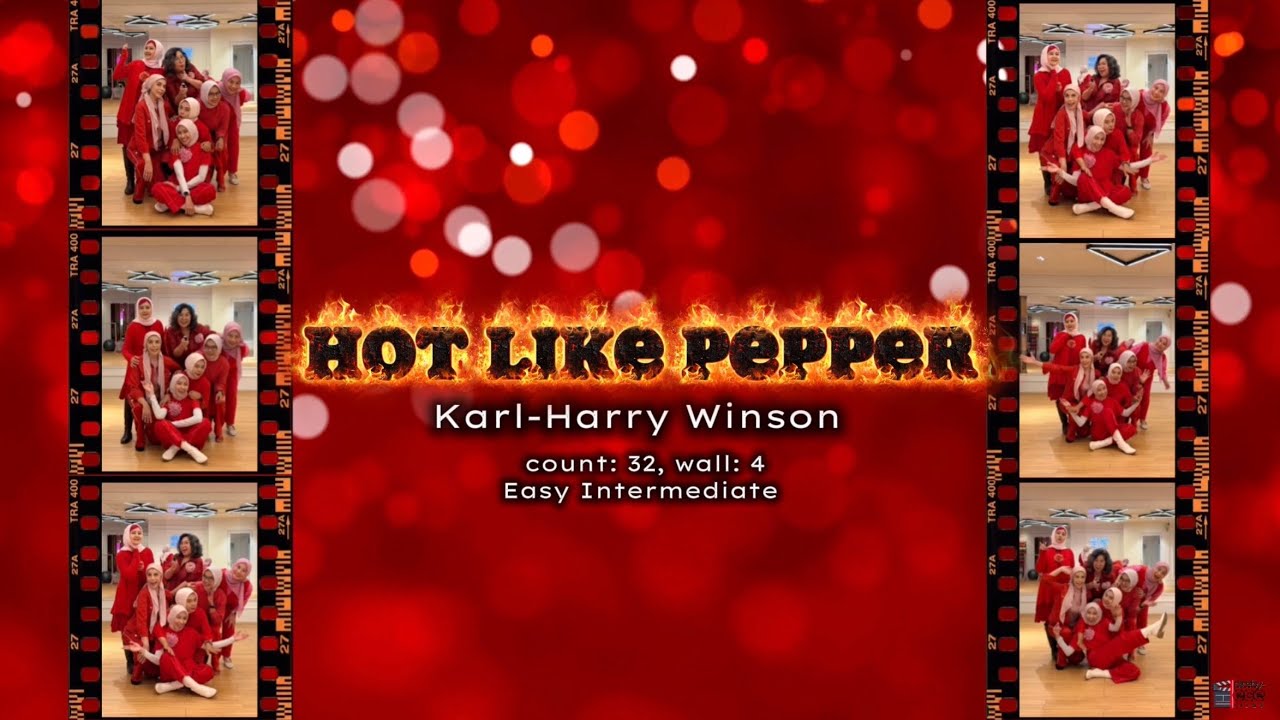 Hot Like Pepper - Line Dance // Karl- Harry Winson