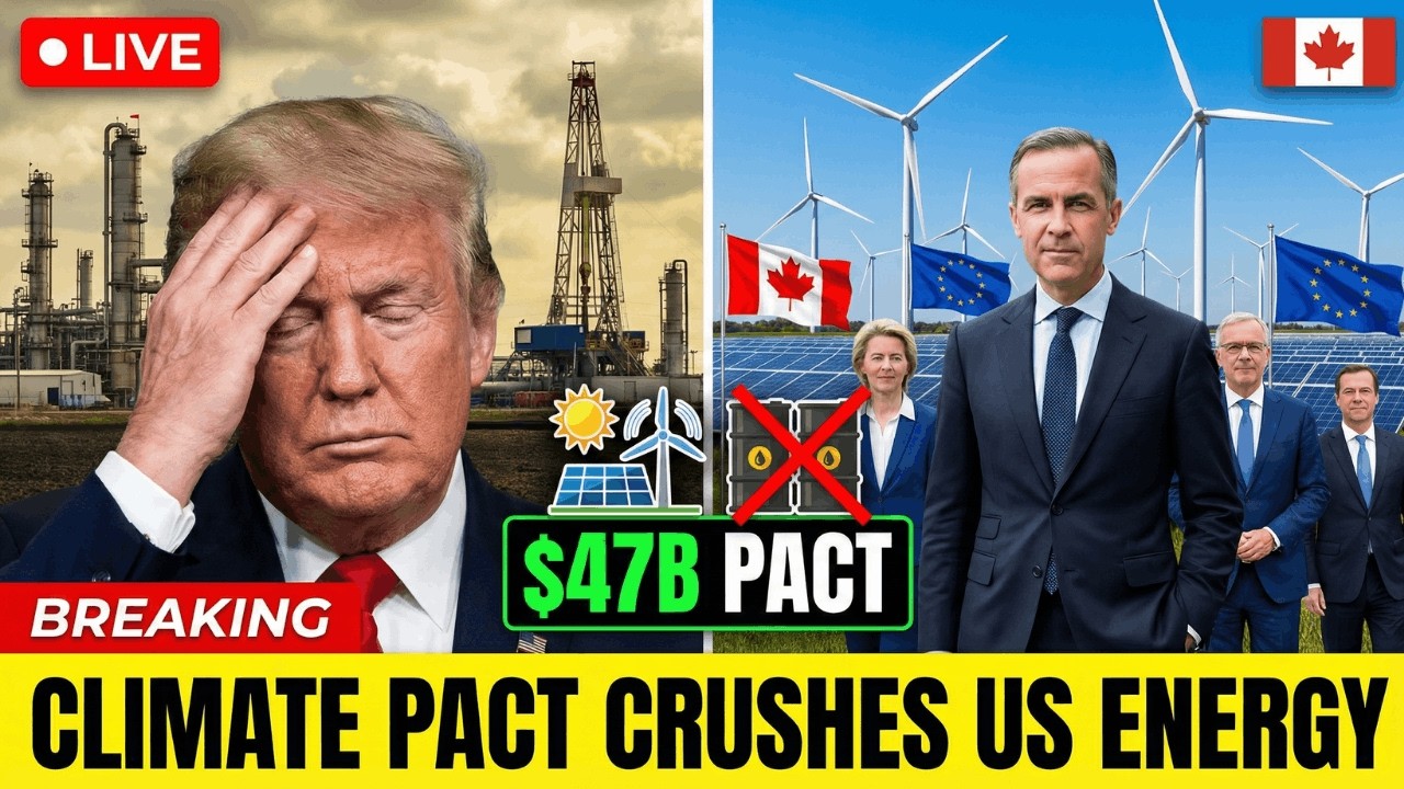 JUST IN: Canada's Climate Action Pact with EU CRUSHES U.S. Energy Exports &mdash; Texas Collapsing
