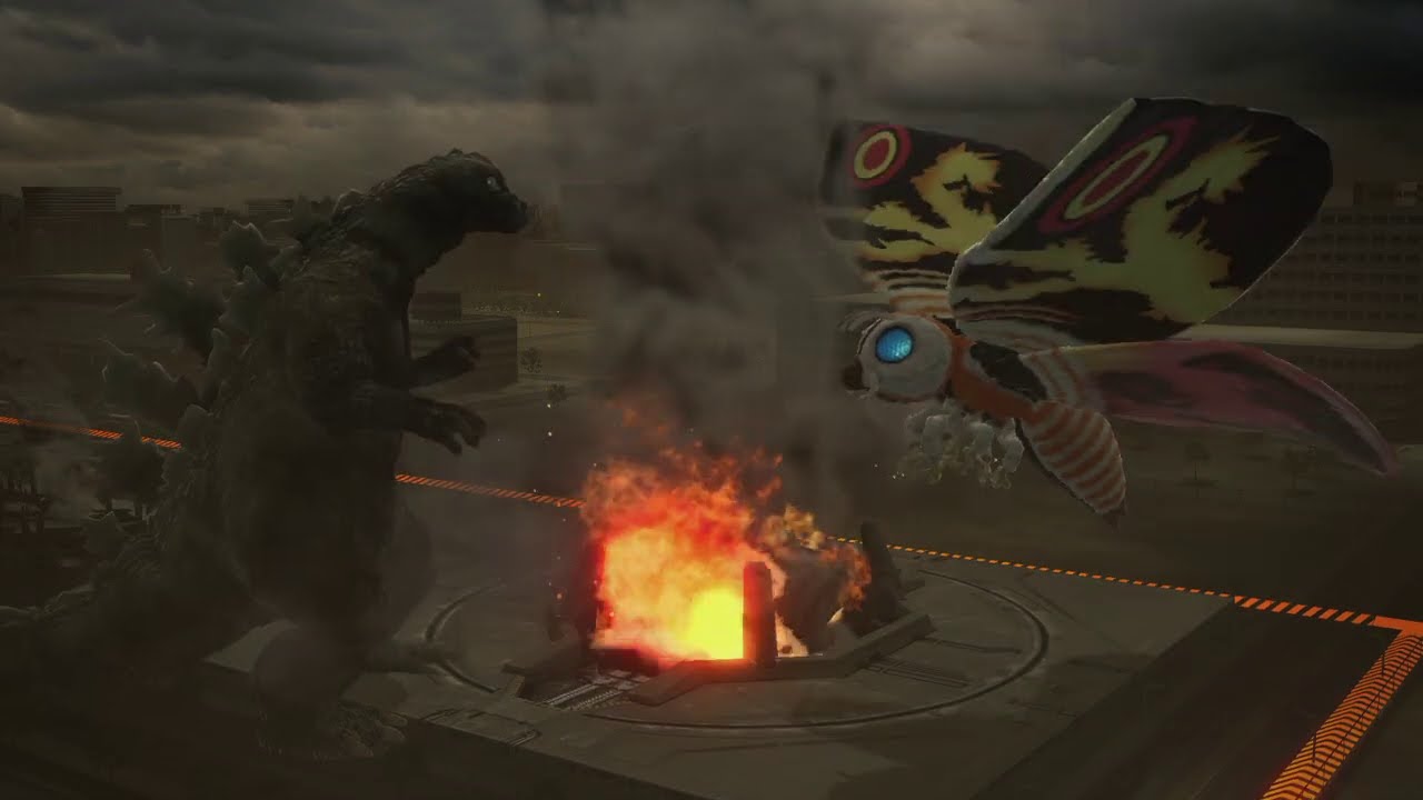 GODZILLA PS4 : Godzilla vs Mothra