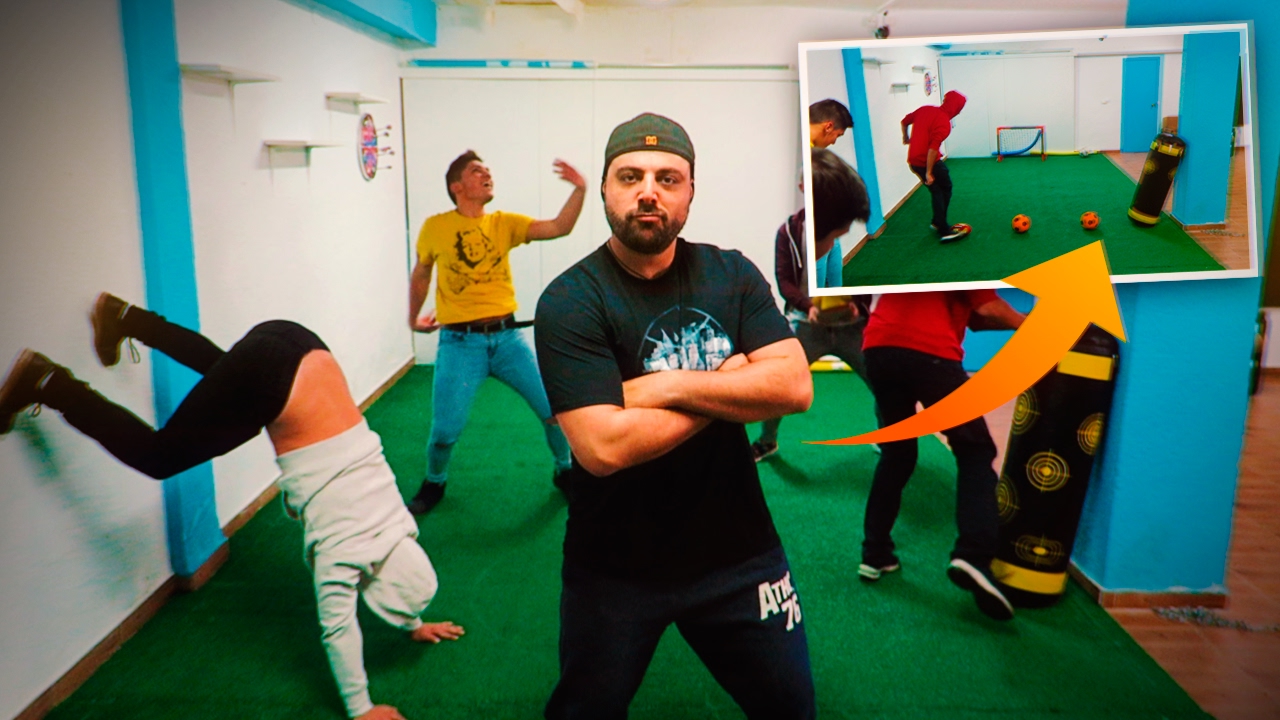 NUEVO SET-UP OFICINA GAMING ¡RETO FÚTBOL! RABONA CROSSBAR