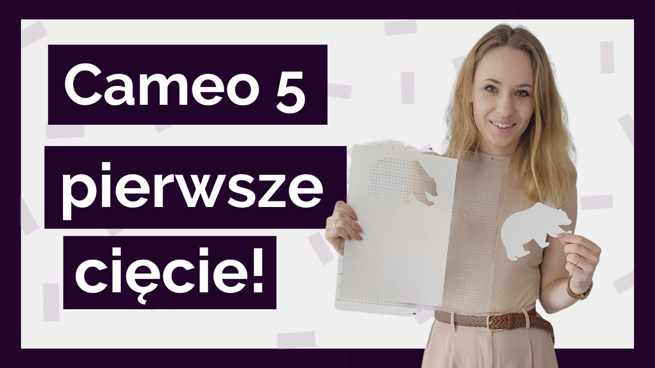 Pierwsze cięcie - ploter Silhouette Cameo 5!