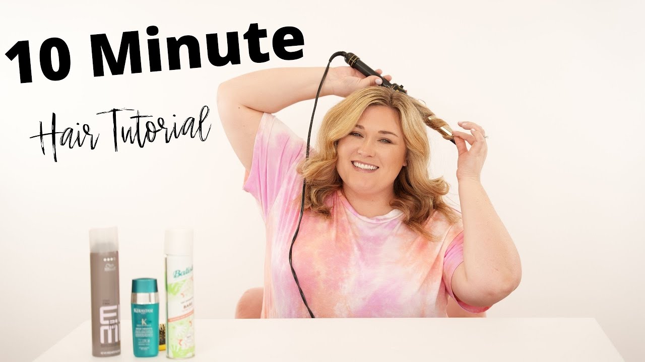 10 Minute Everyday Hair Tutorial // Taren Denise, Chic Soul Model