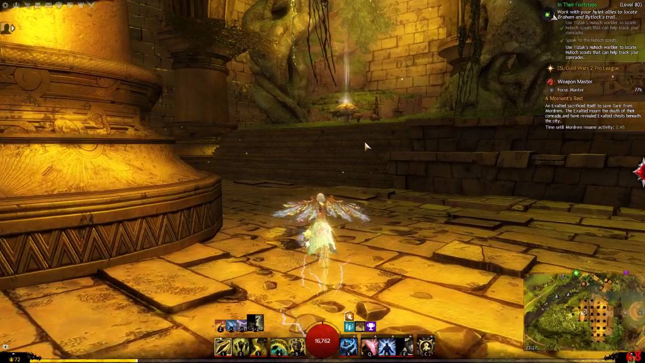 Guild Wars 2: Auric Basin - Luminate's Throne POI + Mastery Point