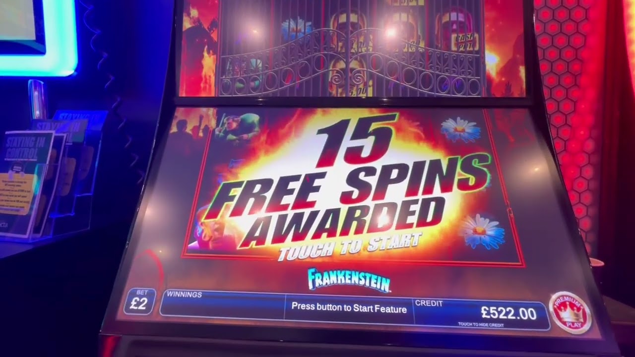 £800 VS FOBT TICKET CHALLENGE, pot the lot, Frankenstein, burn em up gold + other premimum slottage