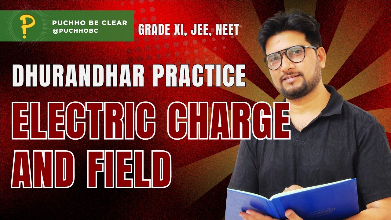 Dhurandhar Practice on Electric Charge and Field