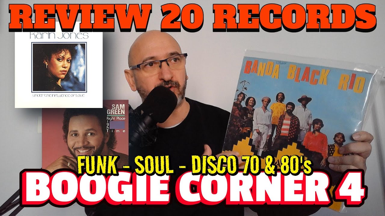 BOOGIE CORNER 4 - REVIEW 20 RECORDS - FUNK-SOUL-DISCO...