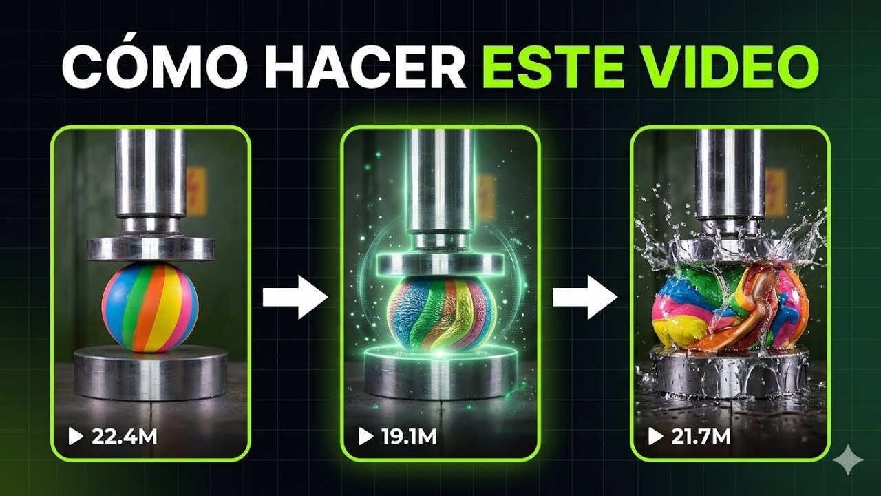 C&oacute;mo Crear Videos Virales de PRENSA HIDR&Aacute;ULICA con IA (Nicho Viral) 🤯