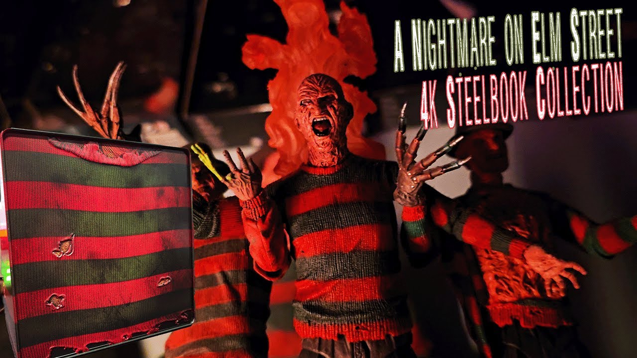 A Nightmare on Elm Street 4k Blu Ray Steelbook Unboxing & showcase