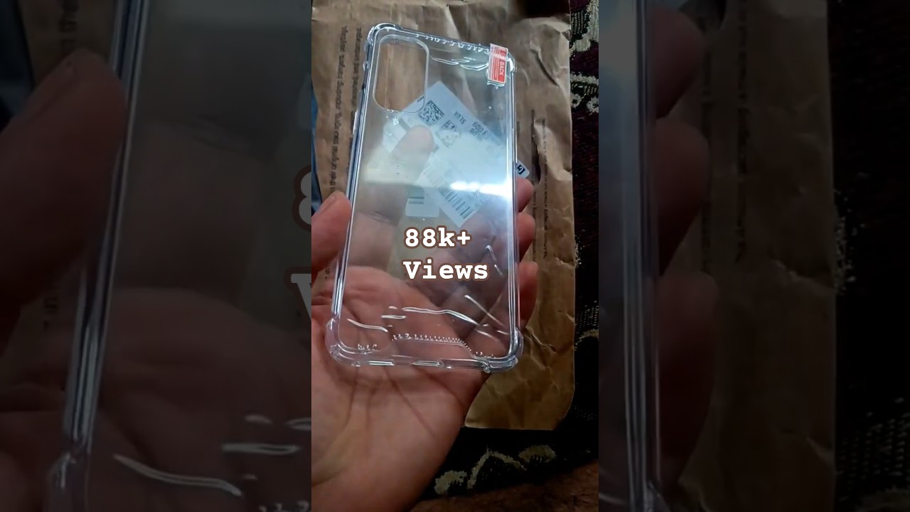 Unboxing of TheGiftKart Shockproof Back Cover Case for Oneplus Nord 2 5G / Pac-Man order from amazon
