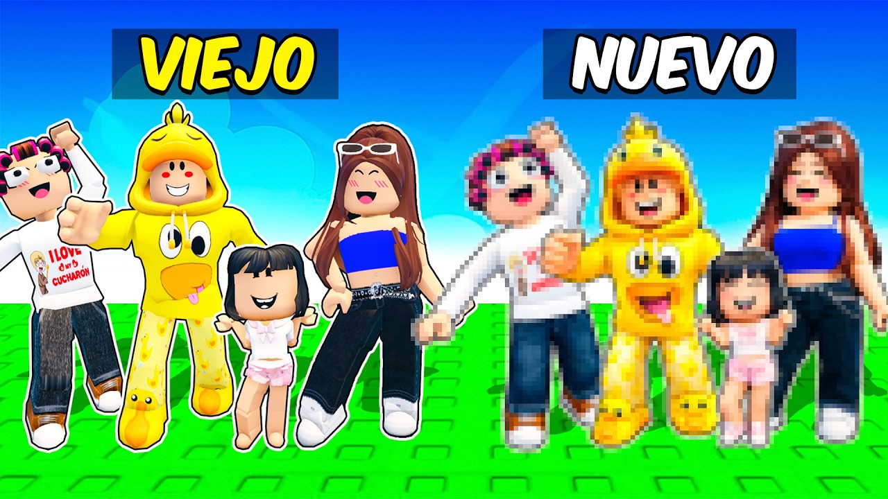 CAMBIAMOS NUESTROS AVATAR DE ROBLOX PARA SIEMPRE!!